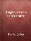 Imagen de portada para Anglo-Saxon Literature
